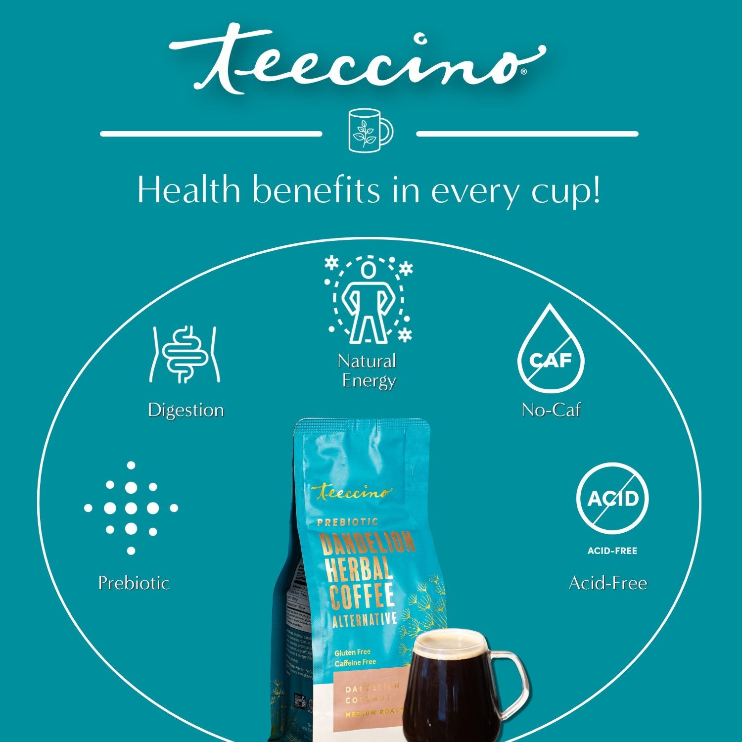 Dandelion Coconut Herbal Coffee